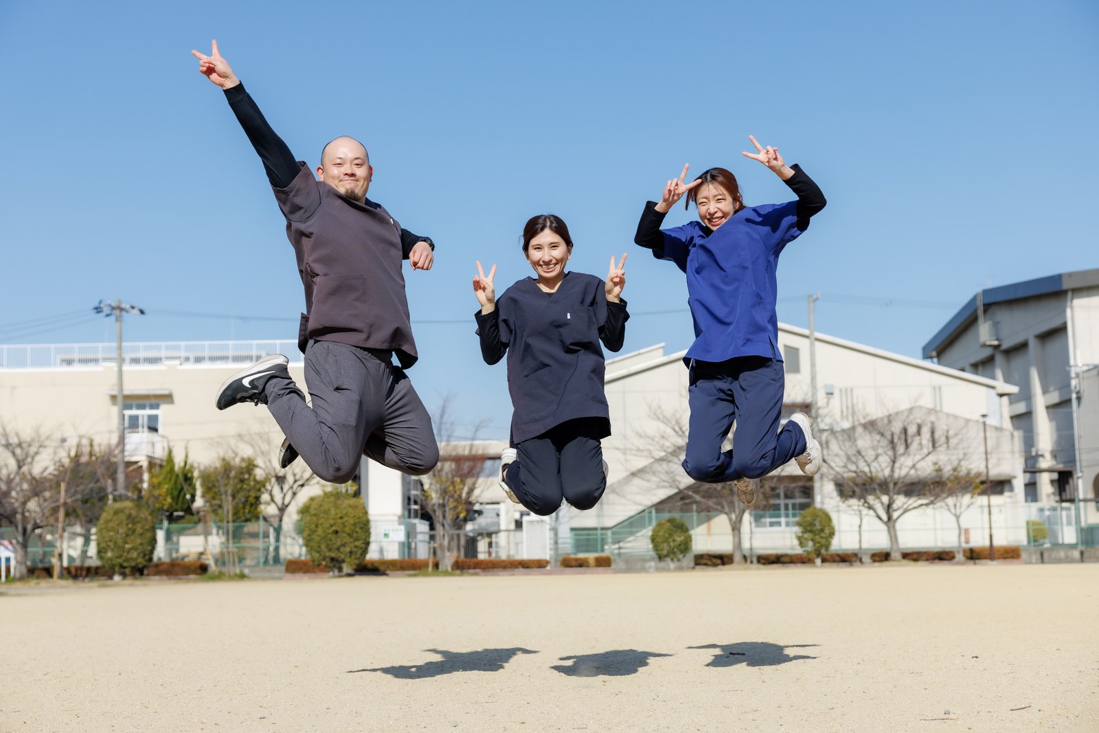 医療スタッフの様子